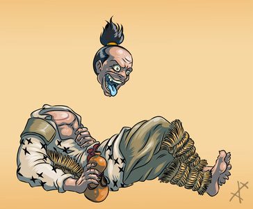 Autumn army Nukekubi by xatchett.jpg